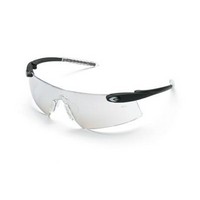 Crews Safety Products DS119 Crews Desperado Safety Glasses With Black Frame And Clear Polycarbonate Duramass Anti-Scratch Indoor